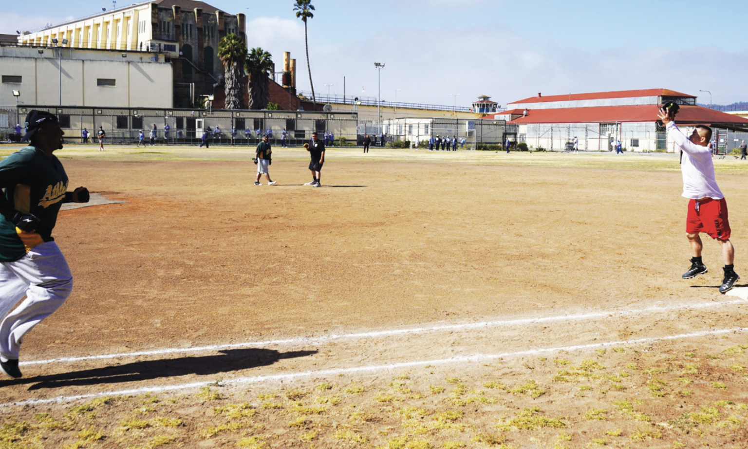 ‘Labels do not define us’ Residents best staff in monthly softball game
